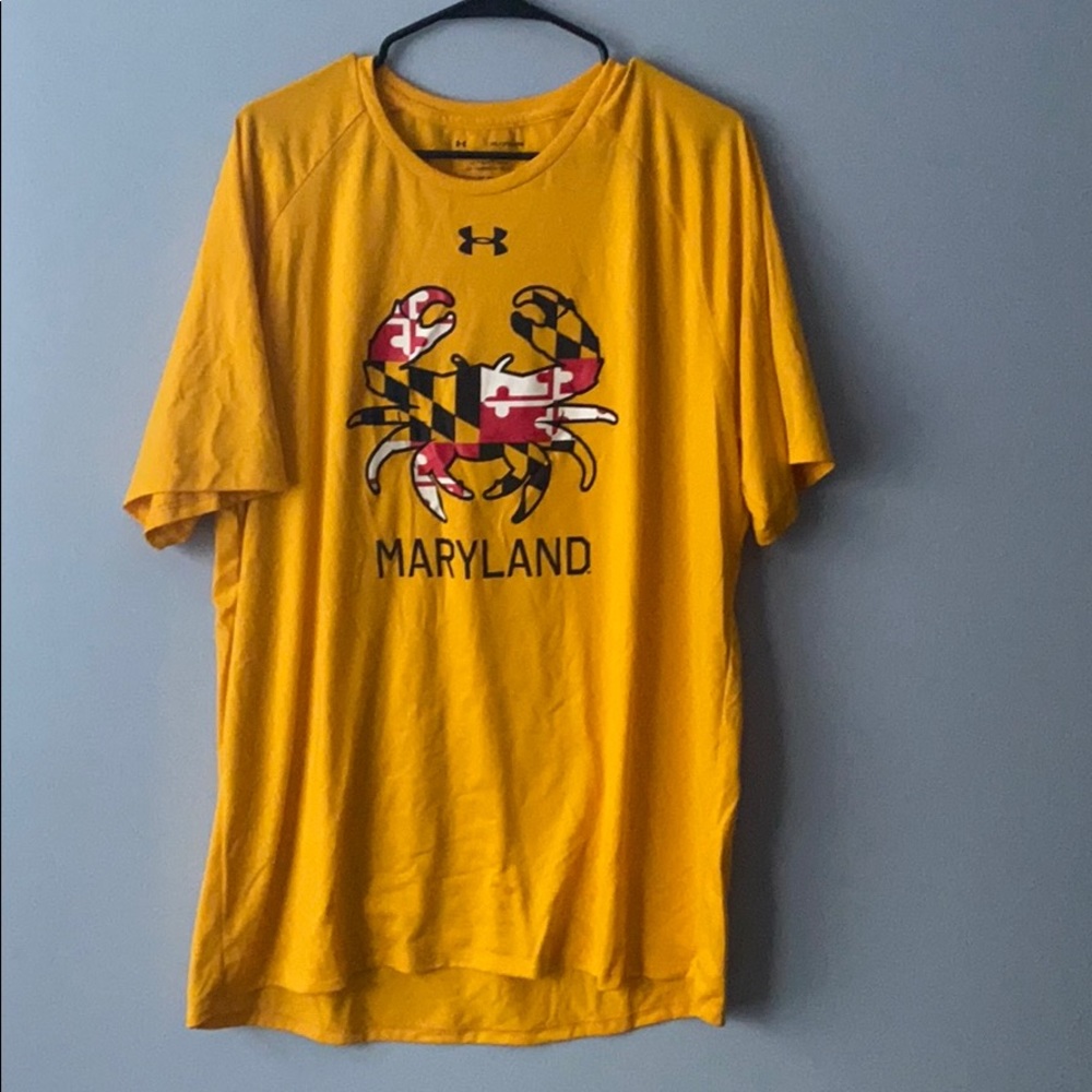 Men’s Under Armour Maryland Crab Flag Short Sleeve